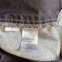 The Loft  Light Gray Mid-rise Ruffle Hem Side Zip Fabric Shorts Photo 9