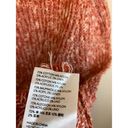 Pilcro  Anthropologie Light Orange Knit Sweater Short Sleeve Open Back Top XSP Photo 8