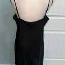 Reiss  women’s black satin and lace mini slip dress size 10 Photo 7