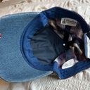 Disney  Parks Adult Plaid Denim Graphic Edge Collection Hat Photo 9