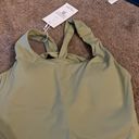 Halara NWT  small green tank top Photo 2