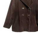 Ralph Lauren  Women’s Large Vintage Corduroy Blazer Brown Jacket Pockets Button Photo 2