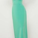 BCBGMAXAZRIA NEW  PLUNGING SWEETHEART GOWN MAXI‎ DRESS GREEN SPRUCE WOMENS Photo 0