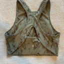 Sweaty Betty NWOT Halle Berry X  Athena XS super soft bra green foil print Photo 7