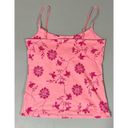 Gap Pink Floral Graphic Shelf-Bra Tank Top Cami Camisole Shirt Size S 🌸 Photo 2