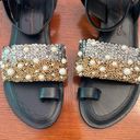 Free People  Sun Peaks Embellished Sandals Black Photo 6