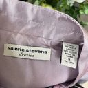 Valerie Stevens  Silk Open Front Long Formal Jacket Lavender Lilac Size 8 Photo 5