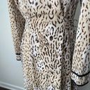 Jones New York Lightweight Long Robe Animal Print Photo 11