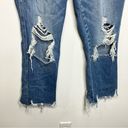 Vervet Flying Monkey ultra high rise straight jeans distressed destroyed jeans size 26 Photo 2