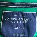 American Eagle  Outfitters Green Short Sleeve Polo Shirt Photo 2