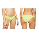 Topshop NEW  Velour High Leg Bikini Bottoms size 6 Green Photo 5