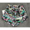 Lululemon  Hotty Hot Shorts 4" Lined PADM Size 0 NWT LW7COMT Paint Drift Multi Photo 7