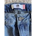 CAbi  Jeans 4 Womens Blue Pants Mid Rise Stretch Boyfriend Paint  Relaxed Photo 2