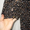 Madewell New  Black 100% Silk Fiesta Paisley Ruffle Dress Size 00 Photo 9