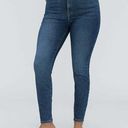 Everlane  The Curvy High Rise Skinny Jean - Size 26 - Medium Wash Cropped Jeans Photo 0