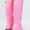 Pink Cowgirl Boots Size 7 Photo 0