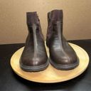 Timberland womens sz 9  boots‎ zip up leather boots Photo 1