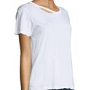 n:philanthropy  Cypress Slit Tee Top in White XSmall New Womens Tshirt Photo 1