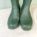 Hunter  Women's Green Adjustable Waterproof Original Tall Rain Boots Size 8M / 9W Photo 11