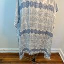 Treasure & Bond  Tie Dye High-Low Wrap Blue Shibori Stripe Photo 12