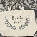Only Bride to be tote bag. Excellent condition.  used one weekend. Photo 0