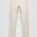 ZARA NWT  HIGH RISE SLIM FIT FLARE FULL LENGTH SPLIT HEM JEANS COMFORT Photo 6