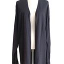 The Loft  Outlet Cardigan Sweater Gray Purple Long Sleeve Open Front Size XXL NEW Photo 11