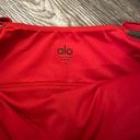 Alo Yoga Red Sports Bra Photo 1