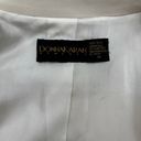 Vintage Donna Karen Silk 3pc Skirt Set Ecru Cream Ivory DKNY Office Siren White Size 10 Photo 2