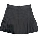 J.Crew  $110 Lattice Black Pleated Mini Skirt Size 6 NWT Photo 0