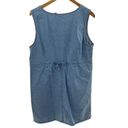 Vintage Sonoma Jean Company Size L Denim Button Front Jean Jumper Sleeveless Blue Size L Photo 3