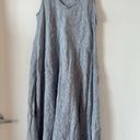 CP Shades  Bree Dress in Chambray 100% Linen Size M LIKE NEW Photo 1