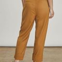 Elizabeth and James  Mustard Belted Pants Sz 6 Photo 9