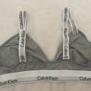 Calvin Klein Gray Bralette Photo 1