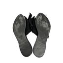 ALLSAINTS  Flats Womens 39 Rumour Knit Bow Knot Mules Slip On Black Denim Shoes Photo 4