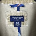 American Eagle  Stretch Corduroy 2 button Tan Blazer Jacket- Size Medium Photo 8