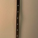 Levi’s  black studded belt with silver accents Photo 4