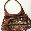 For Nine Vintage Y2K Beaded Rhinestone Mini Indie Handbag Multiple Photo 1