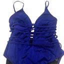 Urban Outfitters  Out From Under Tied Up In Knots Swimsuit Blue Size M NWOT Photo 5