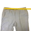 J.Jill  100% Linen Wide Leg Crop Pull-On Pants Size Large Lagenlook Photo 3