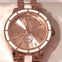 Charter Club NEW  2 Tone BRACELET WATCH Women Radiant 34mm Rose Gold White Boxed Photo 4