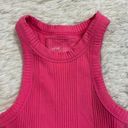 Aerie Textured Free Spirit Ribbed Tank Top Pink Photo 2