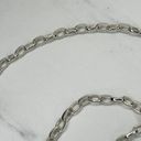 The Moon  and Star Silver Tone Metal Chain Link Belt OS One Size Photo 7