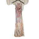 Young Fabulous and Broke Young, Fabulous & Broke Satin Pastel Tie Dye Cowl Dress Photo 5