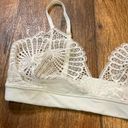 Commando  Butter & Lace Bralette Triangle Adjustable New White Lace Photo 1