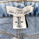 LOGG L.O.G.G. Women's Light Wash Mid Rise Heavily Distressed Jeans Button Fly Size 2 Photo 1