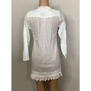 PilyQ New.  Water Lily White tunic. XS/S Regularly $134 Photo 10