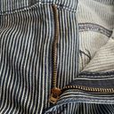 Chico's Chico’s Platinum Womens Pants Jeans Blue White Stripe Skimmer Size 1.5 10 Photo 10