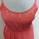 Divided H&M pink floral lace mini dress size medium Photo 2