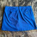 Lady Hagen  Blue Eyelet Turquoise Lined Athleisure Skort Size 16 NWT Photo 2